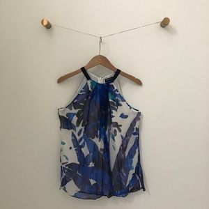Worth sleeveless silk top
